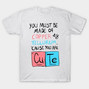 Cute Meme Chemical Design T-Shirt